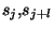 $ s_j,s_{j+l}$